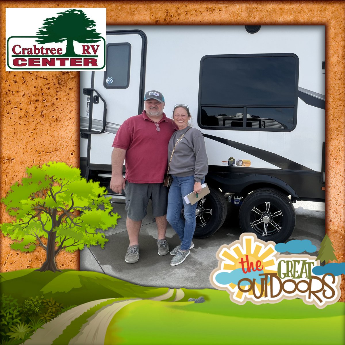 rv_crabtree's tweet photo. Congratulations to Andrea and Patrick Dorothy on the purchase of this 2023 Grand Design Reflection 226RK!  Welcome to the Crabtree family.  We wish you safe and exciting new adventures that will bring additional happiness to your life.

Product Specialist:  Paul Brown https://t.co/1uRNQJM0rm