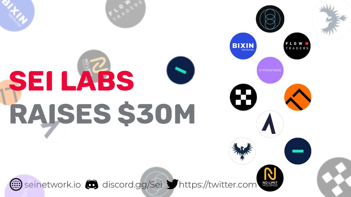 Skitl0ff's tweet photo. Congratulations @SeiNetwork ! Sei Labs has raised $30 million💸 

*1/3*

#seilors #sei #seinami #seiyes #seilorgang #IBCseilors #cosmos #DeFi #blockchain https://t.co/Evt8tS28b0