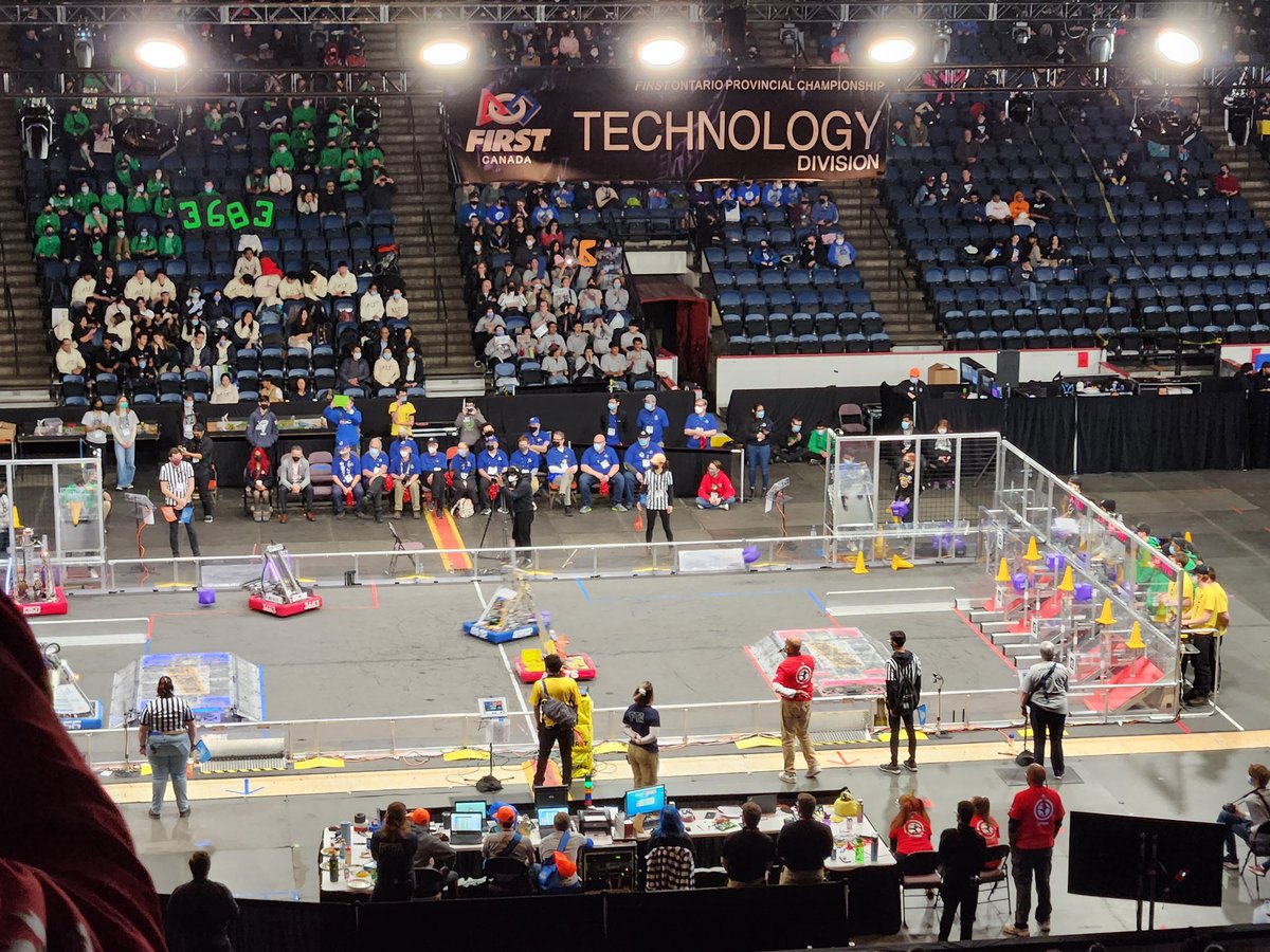 Had a blast at the 2023 FIRST Ontario Robotics Championships in #Hamilton! 

Congratulations to #StoneyCreek’s <a href="/OP_HWDSB/">Orchard Park</a> team <a href="/frc2056/">OP Robotics</a>, and their alliance partners <a href="/MMRambotics/">MMRambotics 2200</a> &amp; <a href="/Team4992/">Sparbotics, FRC Team 4992</a> on their victory! 🤖

Next stop, Houston! 🏆