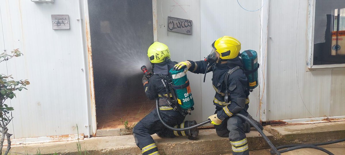 irishpolbatt's tweet photo. "Train for the Worst and hope for the Best". That's the moto our fire crew have been putting into practice over the last few weeks. Constantly pushing their bodies and equipment to the limit so they are fully prepared for all eventualities. https://t.co/04xj59MUyS