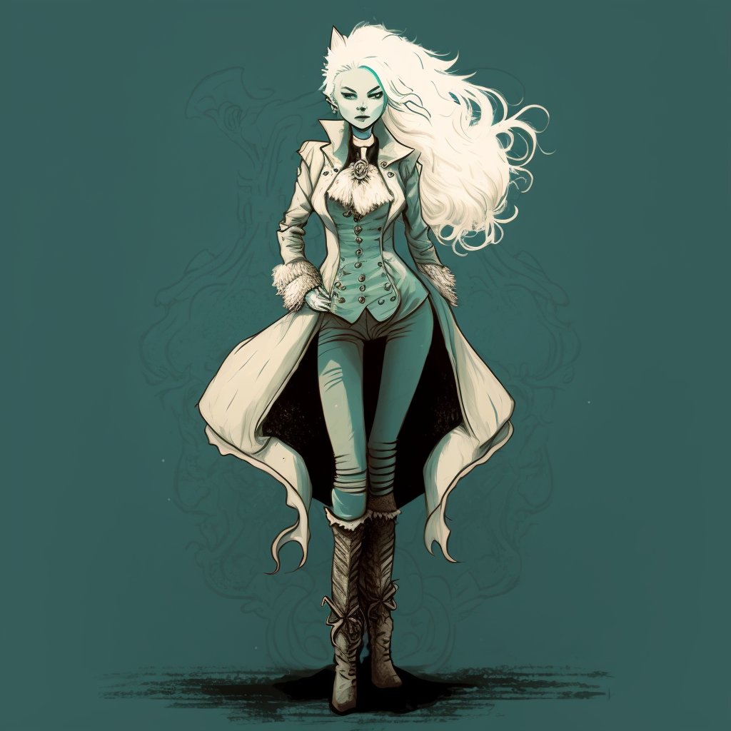 edieskyeauthor's tweet photo. Generating a Sloan that is anything close to how I picture her has been a challenge, but I've still been getting some generally cool results. This Sloan looks like she wanted to go for some tea but now she's gotta solve this dang murder. #AIArt #Goofery https://t.co/hLmOhMfqVx