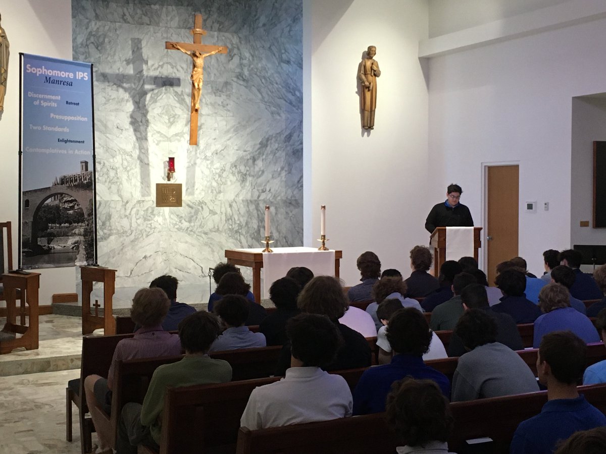 CP_Ministry's tweet photo. Today's Sophomore IPS was on being a Contemplative in Action. https://t.co/UwurkjccqG