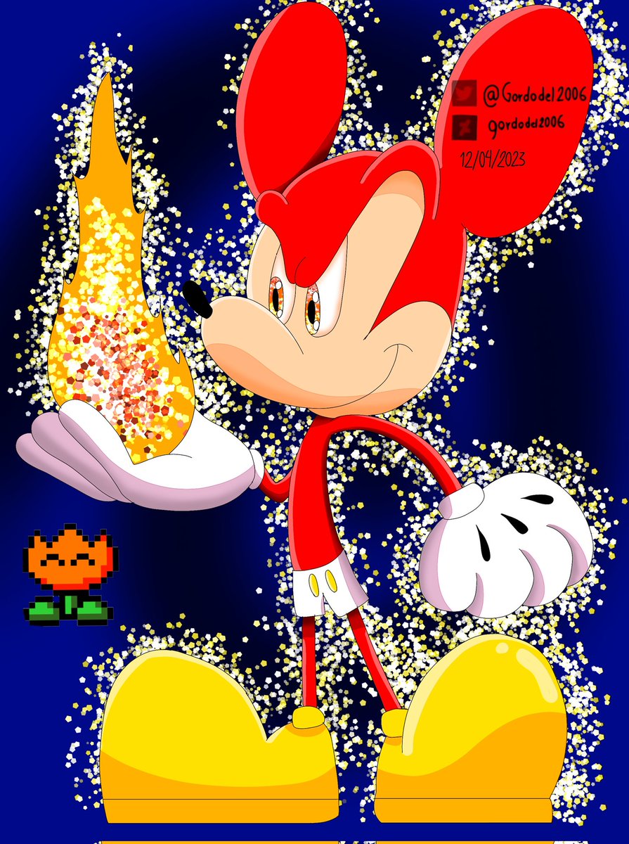 Gordodel2006's tweet image. Fire Mickey
#FireFlower #PowerUp #MarioPowerUp #Mickey #MickeyMouse #MickeyandFriends #Mario #MarioMovie #MarioBrosMovie #SuperMario #SuperMarioMovie #SuperMarioBrosMovie #SuperMarioLeFilm #SuperMarioBrosFilme #Disney #Nintendo #Fanart #mariomario