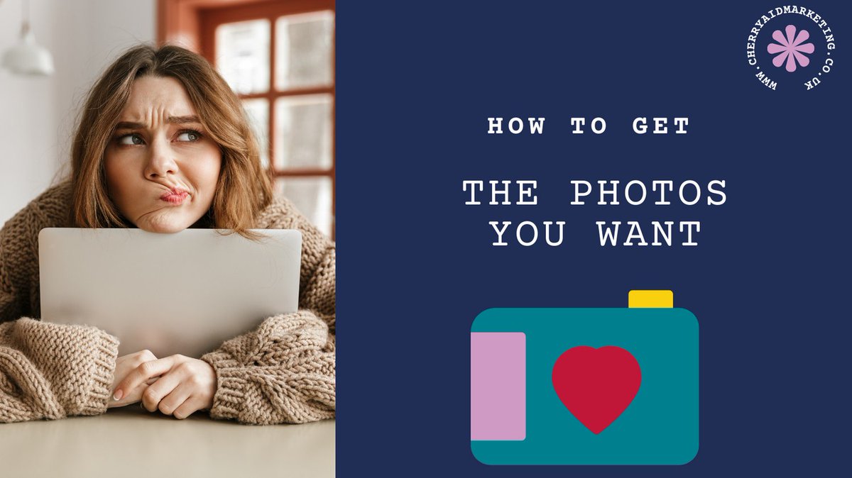 cherryaidmktg's tweet photo. Imagine you have a photo shoot for your products or service, but the end result is disappointing. To avoid this let the photographer know all about your brand &amp; what it's about. They'll understand what you're trying to create and have more chance of creating images you want. https://t.co/YqeAAZi4t2