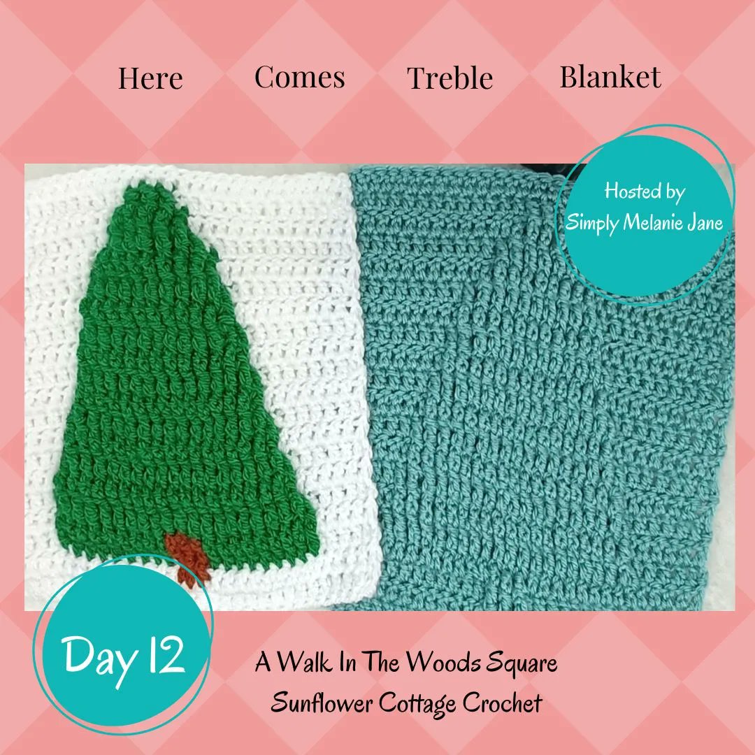ElimeeDesigns's tweet image. There&apos;s something magical about the peace and beauty of a walk through the woods - and now you can bring that magic to your crochet with the latest square release! Featuring a gorgeous tree motif, this square is perfect for creating a beautiful and calming blanket. 

#linkinbio