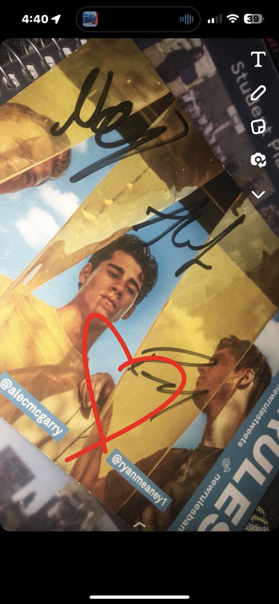 heartsfromcayds's tweet photo. my first ever signed thing from u guys and i still have it, crying x #4YearsofNewRules https://t.co/8RQaCr9NwX