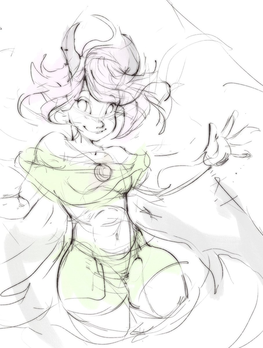 Novacrois's tweet photo. Trying to relax making some rough doodles again 😅 https://t.co/bpK4FNhgTC
