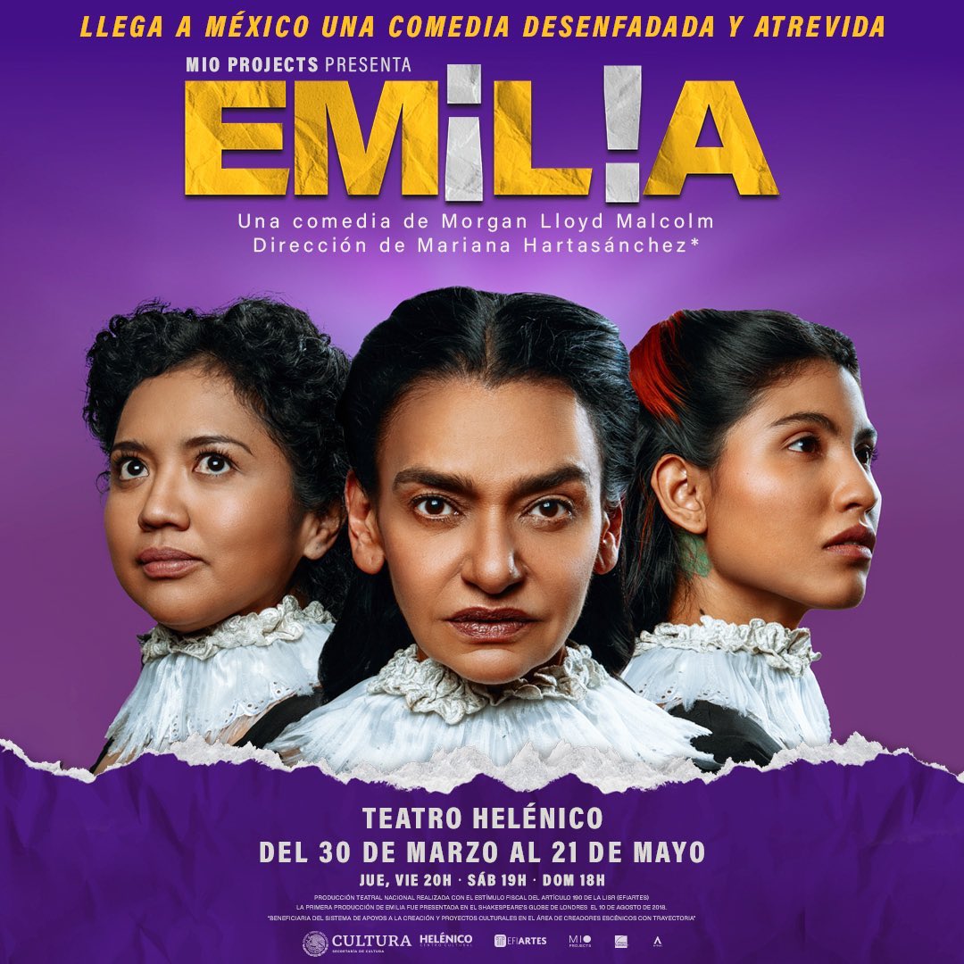 #AlAire | Después de un recibimiento en Inglaterra, la puesta en escena <a href="/EmiliaTeatro/">EMILIA Teatro</a> se presenta en el <a href="/Helenico/">Centro Cultural Helénico</a> del 30 de marzo al 21 de mayo.
 
Conversamos con <a href="/Aidalopz/">AIDA LOPEZ</a>, actriz.