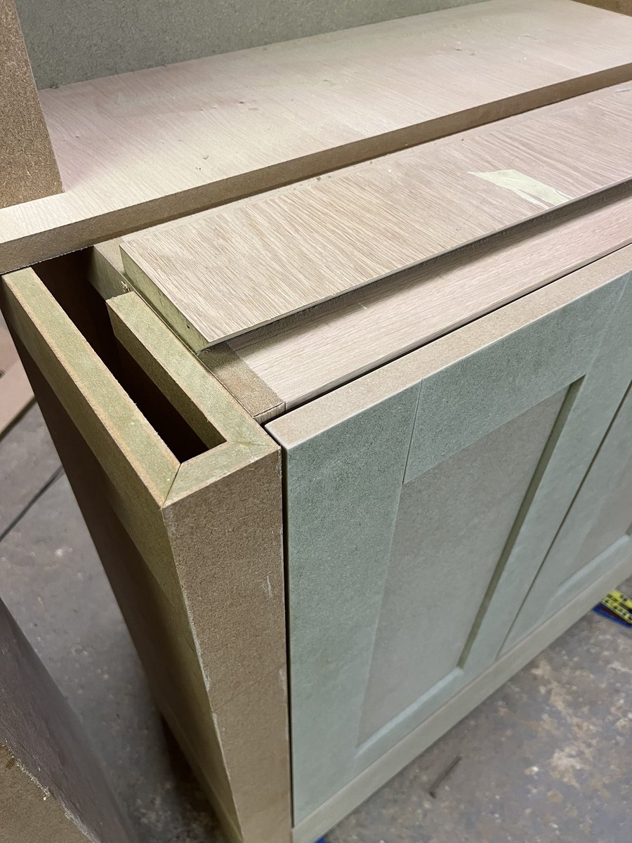 Fixed chunky shelves with #ledlights in these #alcoveunits for a family in #dunstable , these units also have base units made in oak veneered boards that are finished with #shakerstyle doors. #custommadefurniture #cabinetmaker #centralbedfordshire #fittedfurniture #carpenter