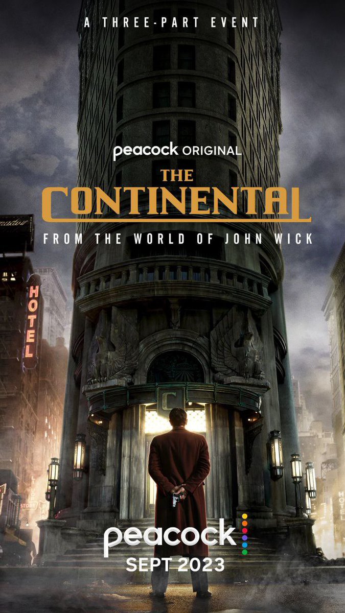 SeriesUpdateFR's tweet photo. Affiche promotionnelle de The Continental, la série spinoff de John Wick.💥 https://t.co/qSdocR0v7y