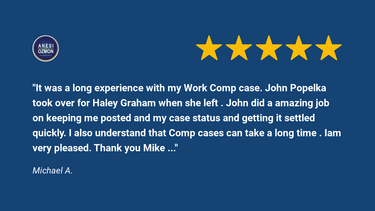 AnesiLaw's tweet photo. Another 5.0 star review from one of our satisfied clients. 
#clientreview #client #review #anesilaw https://t.co/QLWQ1gZMV0