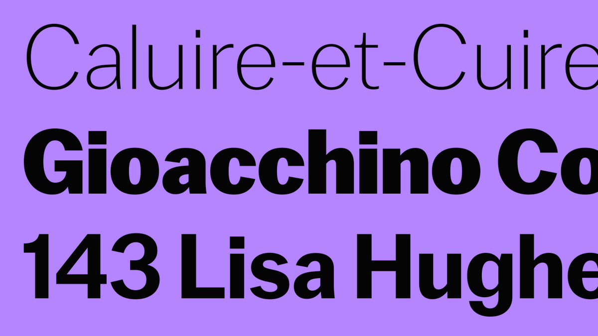 NEW: CoFo Gothic from <a href="/contrastfoundry/">Contrast Foundry</a> is a confidently emotional typeface encapsulating the crispness, narrow proportions, tight spacing, contrast, and large lowercase letters typical for the genre, integrated into modern forms with unusual friendliness.

fontstand.com/fonts/cofo-got…