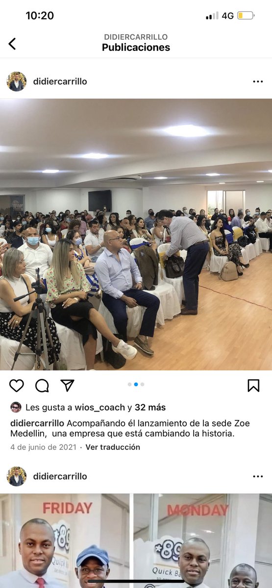 DIDIER CARRILLO, más pruebas que no solo fue una foto como lo dijo jhon Milton ex candidato presidencial, en una entrevista a la prensa, Didier Carrillo se involucró es esta pirámide de generación Zoé, viajó con rooger Ramírez, James Spencer y su grupo de estafadores a Dubai.