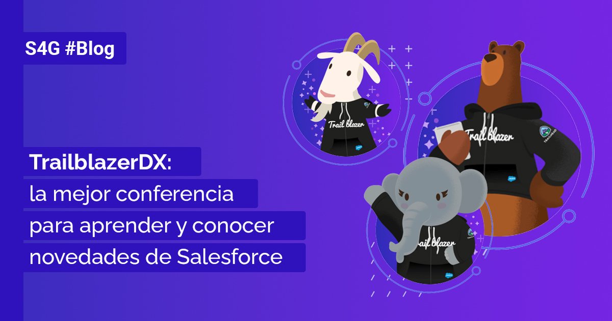 🆕 Nuevo blog sobre #TrailblazerDX 2023.

✍️ <a href="/SaraImLatina/">Sara Hernandez</a>  

Sara nos cuenta su experiencia en San Francisco y nos regala este fantástico artículo con todas las claves que necesitas saber sobre TDX 2023 ✍️

#Trailblazer, este #Blog es para ti 👉 bit.ly/3Mhinz8