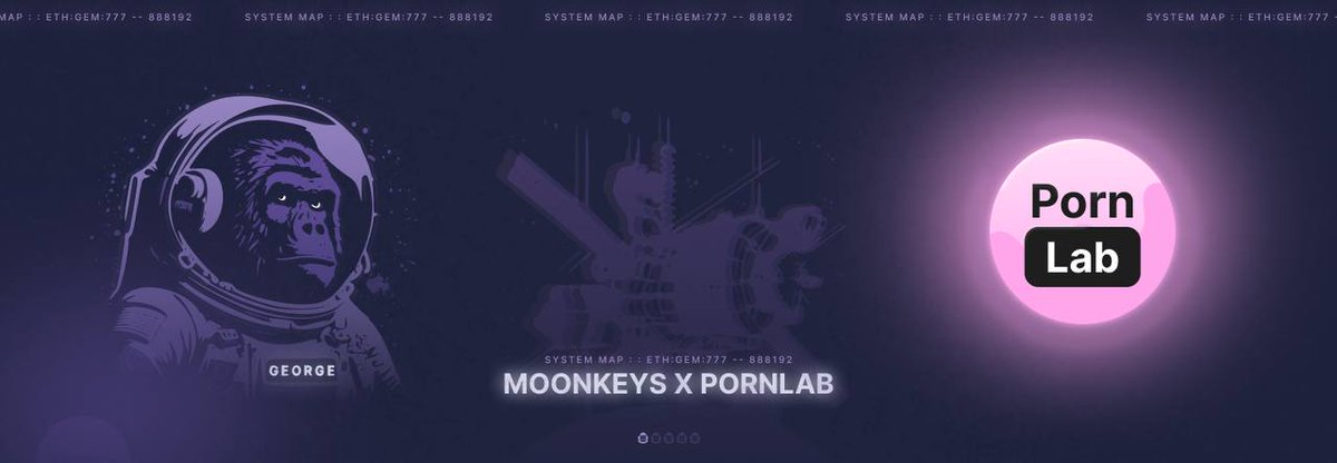 the_moonkeys's tweet photo. We are thrilled to announce our #partnership with @PornLabAI , which will commence shortly, introducing $PornLab staking pools on their DAPP soon !  

We invite you to stake your $Monkeys for $PLAB through our joint initiative with PornLab. 

 https://t.co/EBj8k1cb4o https://t.co/OufAnjIC6j