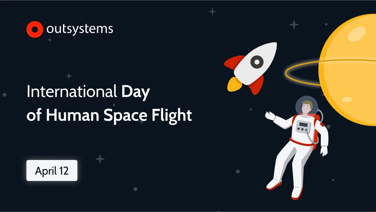 OutSystems Engineering (@outsystemseng) on Twitter photo Obviously, here at <a href="/OutSystems/">OutSystems</a>, we’re big into space. That’s because that’s the place there are no limits! Who’s your favorite space explorer? Can you guess some of ours? #InternationalDayOfHumanSpaceFlight #HumanSpaceFlight #astronaut #nasa #space #outsystems Obviously, here at <a href="/OutSystems/">OutSystems</a>, we’re big into space. That’s because that’s the place there are no limits! Who’s your favorite space explorer? Can you guess some of ours? #InternationalDayOfHumanSpaceFlight #HumanSpaceFlight #astronaut #nasa #space #outsystems
