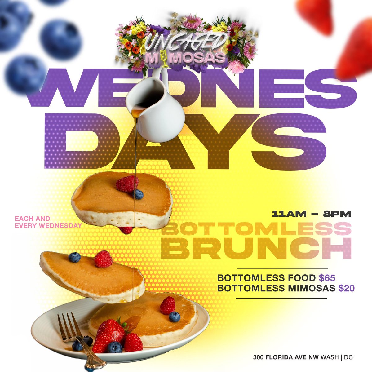 UncagedMimosas's tweet photo. Wednesdays are for bottomless brunch https://t.co/N0gWZLOyBp