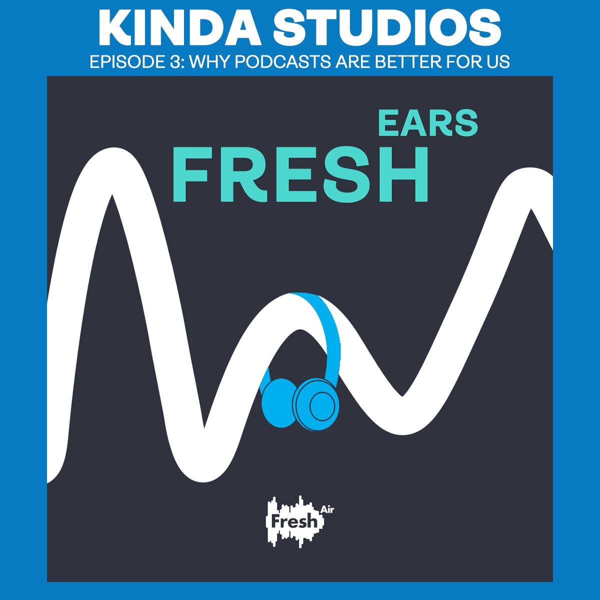 Fresh Air (@freshairprod) on Twitter photo The third and final episode of Fresh Ears in collaboration with Kinda Studios is out now!
We chat with the founders of <a href="/Kinda_Studios/">Kinda Studios</a> about how podcasts tap into our everyday rituals in a way that doesn't disrupt them, but complements them.
Listen now: freshair.lnk.to/freshearsto The third and final episode of Fresh Ears in collaboration with Kinda Studios is out now!
We chat with the founders of <a href="/Kinda_Studios/">Kinda Studios</a> about how podcasts tap into our everyday rituals in a way that doesn't disrupt them, but complements them.
Listen now: freshair.lnk.to/freshearsto