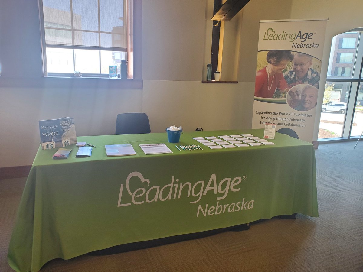 LeadingageNE's tweet photo. We are excited to be exhibiting today at the Bryan Health Connect Annual Membership Conference at Innovation Campus in Lincoln! Come check out our booth and enter our drawing on the second level! #BryanHealth https://t.co/Ef5P6SNtgT