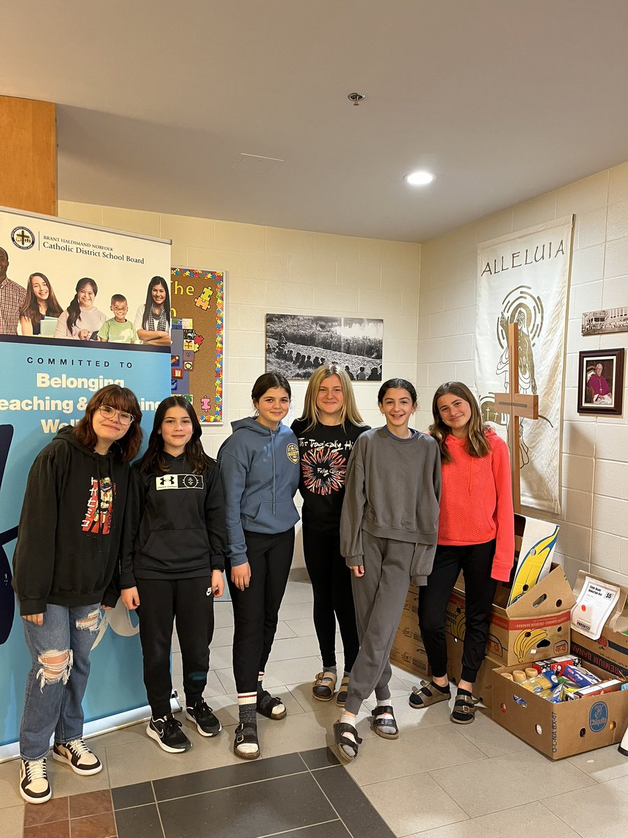 Thank you <a href="/stbasilbulldogs/">St. Basil</a> families for your very generous monetary donation in addition to the collection of needed items! We are blessed to partner with our <a href="/bhncdsb/">BHNCDSB</a> schools!