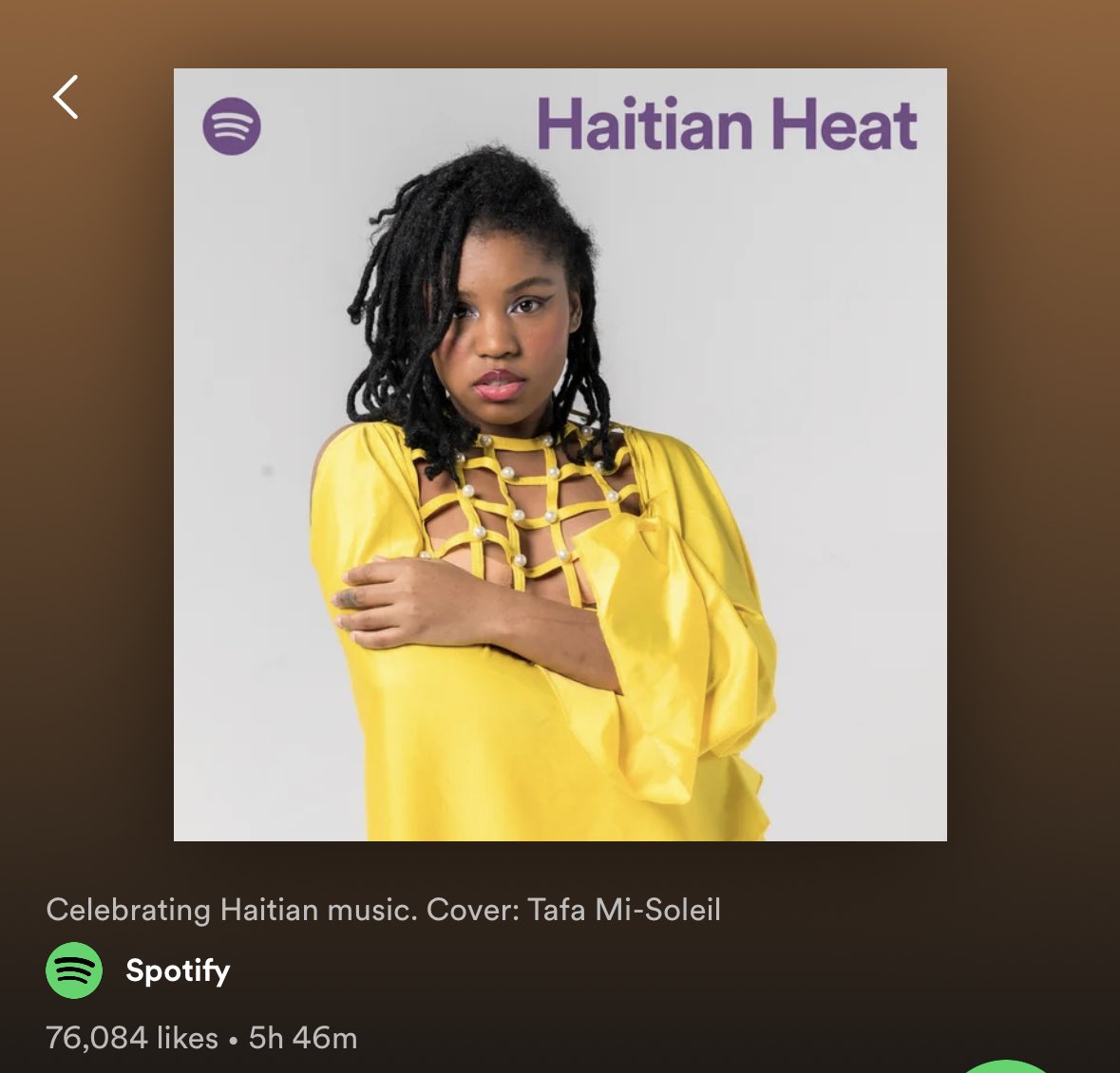 MichaelBrun's tweet photo. .@SoleilTafa cover of Haitian Heat 🌎

https://t.co/xgOFdJrcTn https://t.co/LrouMqqMP7