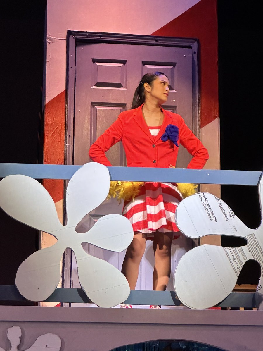 StaggMusical's tweet image. Senior Spotlight from Emily Gallermo, Mayor of Bikini Bottom, "It's been heartwarming watching this show come together through the building of things like the set, the scenes, the vocals, the choreography, but especially the bonds between every member of the production." @CHSD230