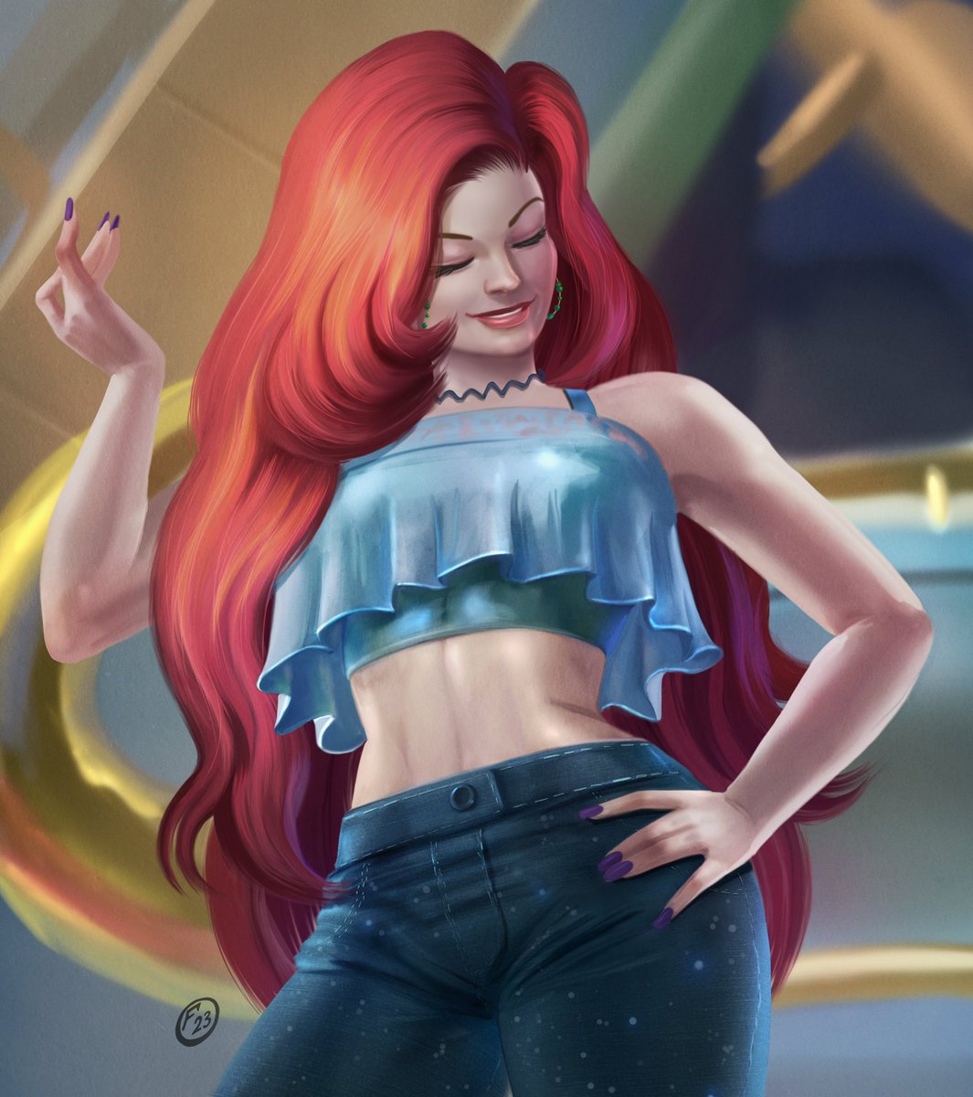 onartistree's tweet photo. An amazing commissioned piece done by...
Artist : @OsvaldoIlustra1
#femalecharacter #semirealistic #redhair #artistonartistree #artist #ArtistOnTwitter #illustration #digitalpainting #semirealisticdrawing #digitalillustration https://t.co/XZ8qKD9cDE