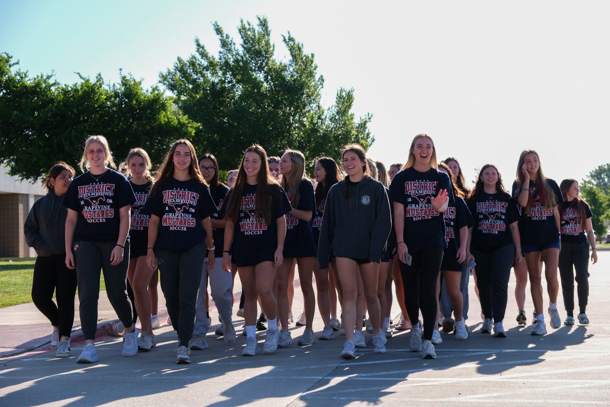 GCISD's tweet photo. Good luck to @_onemustang  as they head to the @uiltexas State Tournament. Join us on Thursday (4/13) at 9:30 a.m. in Georgetown to watch these girls play against Smithson Valley! #WeAreGCISD https://t.co/vCJQiiky0o