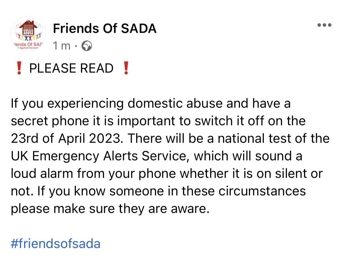 friendsofSADA tweet picture