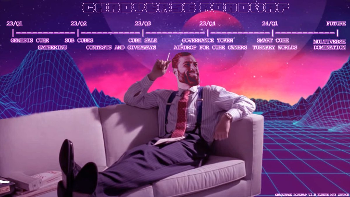 ChadversePro's tweet photo. 💪Wanna flex your creative muscles and create your own virtual world?
Join us on this epic journey to experience the Metaverse, win amazing prizes, and unleash your creativity!
#Chadverse #MetaverseNFT #Roadmap #Airdrop #NFTGiveaways https://t.co/deAFIVWa5E