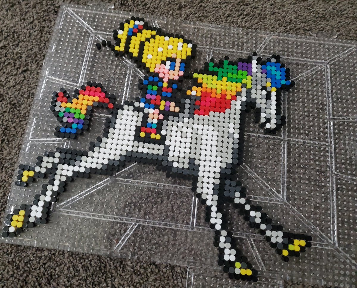 jittery_pixels's tweet photo. Coming to a canvas near you! The piece, along with others, will be for sale at the Camel City Collectors Con in Winston-Salem, NC this Saturday, April 15th. Hope to see you there! #pixelartworks #pixelart #pixelartists #pixelartist #pixels https://t.co/xADrxV9o6G