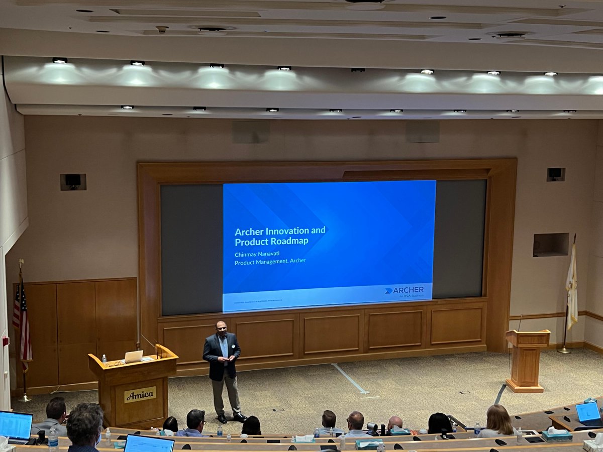 ArcherIRM's tweet photo. We loved catching up with our customers during the New England user group meeting last week. Big thanks for Amica for hosting us. #ArcherIRM https://t.co/Wi9PLHYasJ