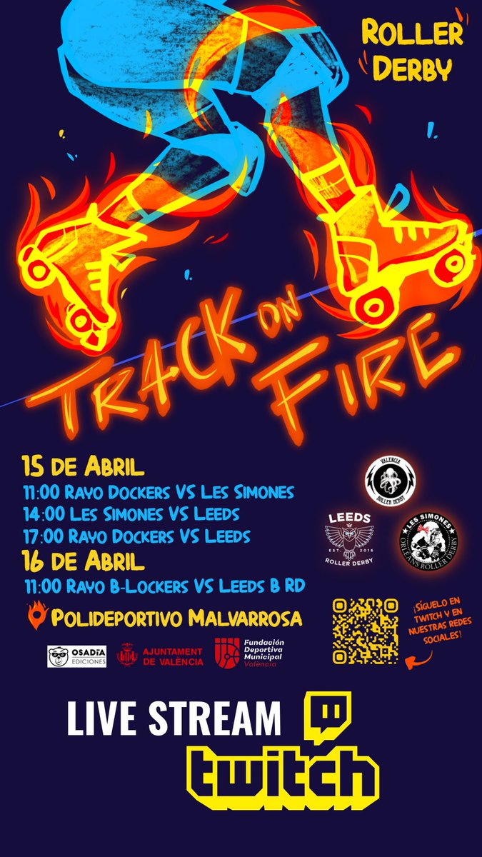 Valencia Roller Derby tweet media