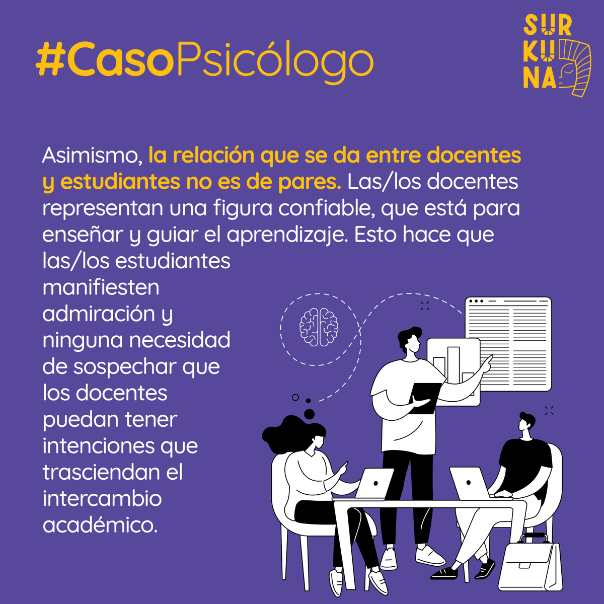 SurkunaEc's tweet photo. 📣 #CasoPsicólogo | Alzamos nuestra voz junto a las víctimas y sobrevivientes de la violencia ejercida por parte de Raúl S. psicólogo y docente universitario para que no queda en la impunidad. 

#NoEstásSola #JuntasNosCuidamos https://t.co/a7ZzuDtGYa