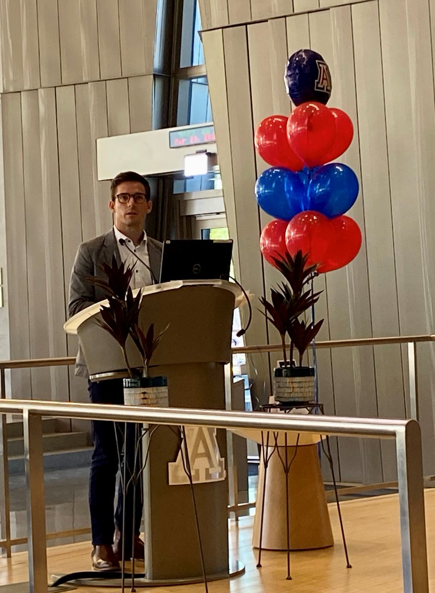 Great work by all our Physiology folks who presented at Research Day!

Here is Assistant Professor Chris Banek presenting “Renal Denervation: Leveraging the Kidney’s Nervous System to Combat Polycystic Kidney Disease (PKD)” at the event.