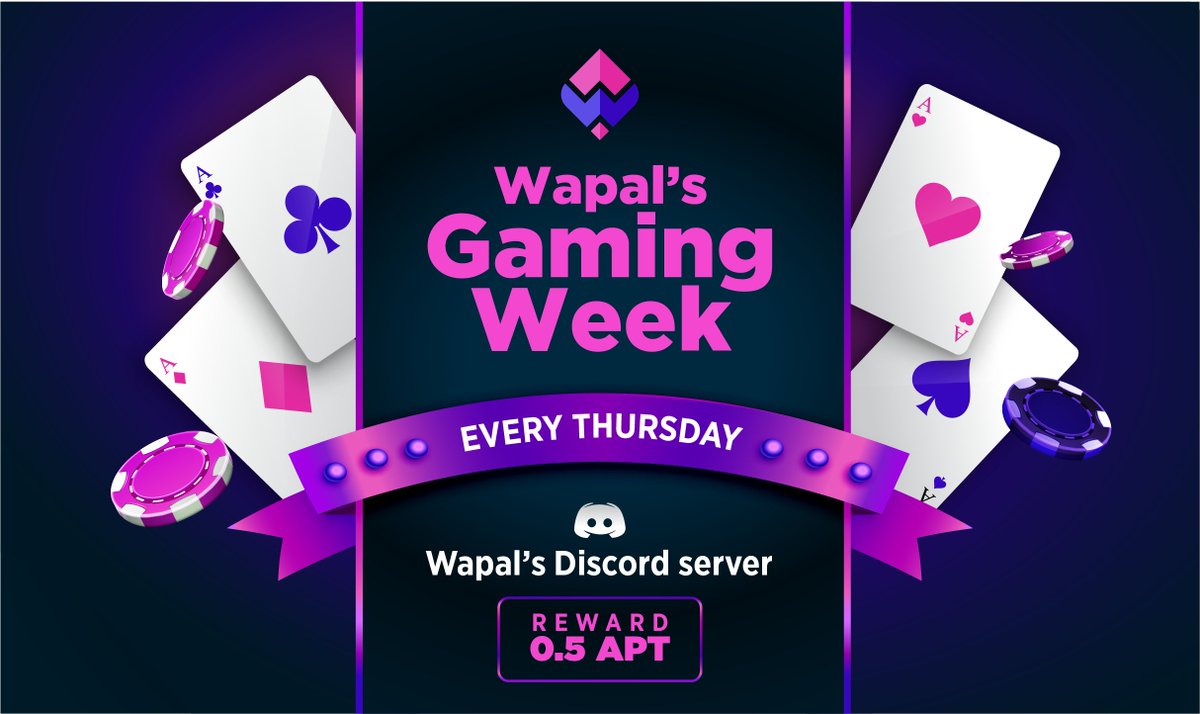 wapal_official's tweet photo. A TWEET FOR THE #COMMUNITY 🫡
Wapal's hosting a weekly reward game every Thursday on Discord at 4:00 PM UTC. 🚀
Join the server - https://t.co/8Q0w2cWzw5
And the best part? The winner gets 0.5 APT 😛
Like and RT let the #AptosComunity know it.
#Aptos #NFT #Reward https://t.co/g9hpGZkJ0x