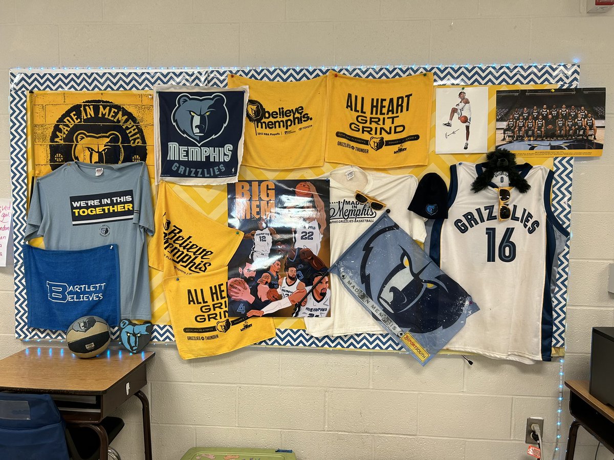 <a href="/memgrizz/">Memphis Grizzlies</a> #BigMemphis <a href="/BESBartlett/">BESBartlett</a> Go Grizz!