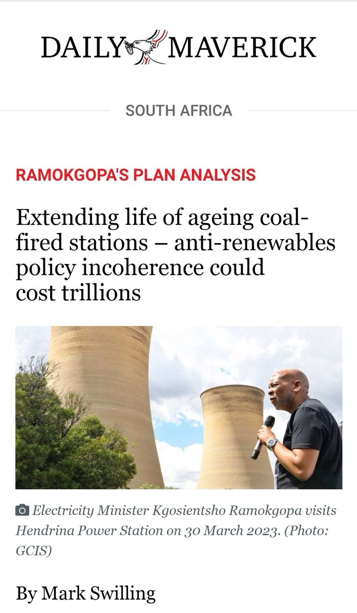 koko_matshela's tweet photo. The fightback against the Minister of Electricity is on steroids.

If you don't see it, then you are too slow.

I can assure you that @MYANC will not defend his position. 

There is an invisible hand out here pooling the strings. https://t.co/u3PMdIdo5S