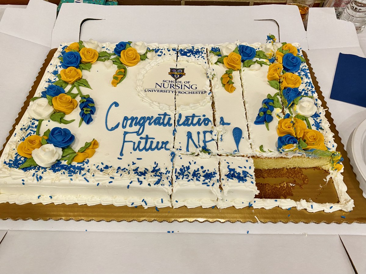 URochester_SON's tweet photo. Cheers to our future psychiatric mental health nurse practitioners! ๐ฐ ๐พ This week, students gathered to present their capstone posters and raise a sparkling juice toast to their last few weeks of grad school! ๐
Learn more about our #PMHNP program: https://t.co/00mDiEzX4R https://t.co/xzmwCz6U3s