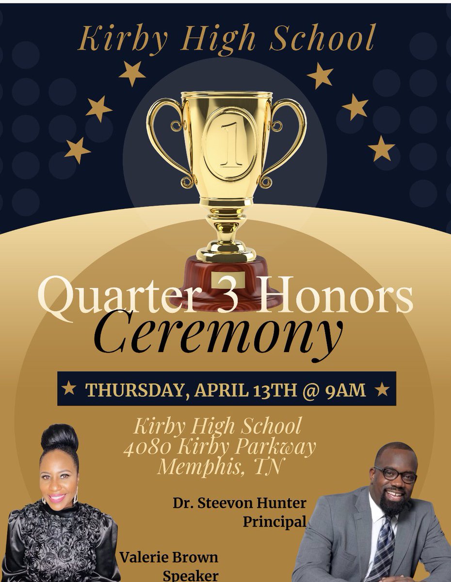 SchoolKirby's tweet photo. Cougar Nation,
Tomorrow will be our Q3 Honors Program, where we feature Honor Roll/Principal’s List students! We will stream the ceremony live on our Facebook, starting around 9AM. We look forward to seeing you!
#KirbyStrong
#CougarNation
#wearebuiltforthis
#MSCSTogether https://t.co/8zbr3ySQSN