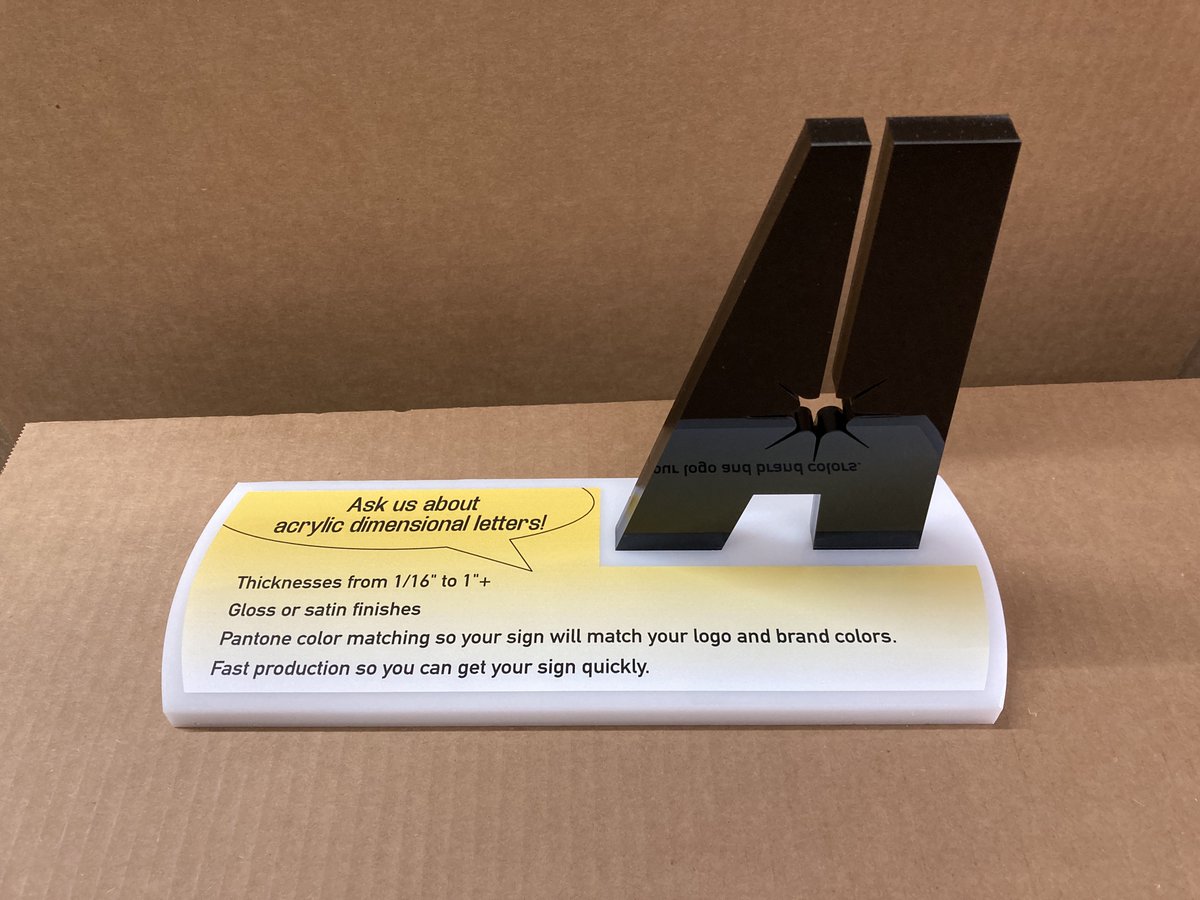 JacoSigns's tweet image. Look at the detail! This is what you get when you use Jaco Wholesale Sign Products as a vendor for your acrylic dimensional letters.

#vendor #dimensionalsign #signs #signmanufacturing #jacowholesalesignproducts #ISASignExpo