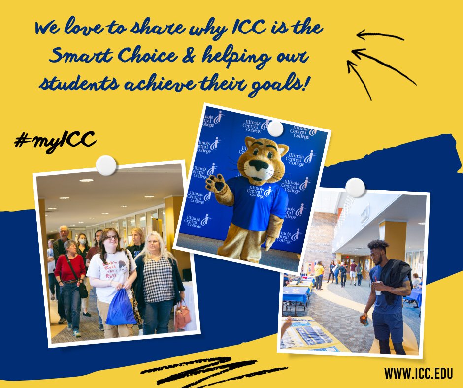 IllinoisCentral's tweet photo. We had a blast at the ICC Open House yesterday! It was great to see so many new faces and share all the opportunities available at ICC. If you missed out, don't worry - you can still learn more about our programs on our website. #myICC #CommunityCollege #OpenHouse https://t.co/tDq3zjIGeu