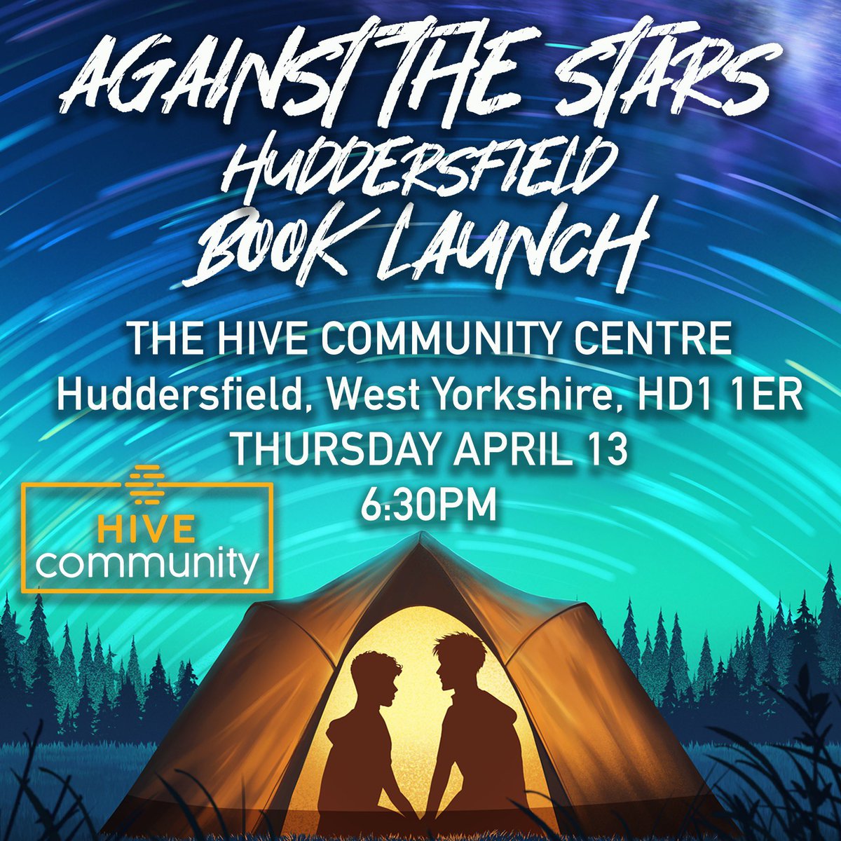 tinyghostpress's tweet image. We’re hosting our first in person book launch event for Against The Stars tomorrow night in Huddersfield UK, if your nearby we’d love to see you!
