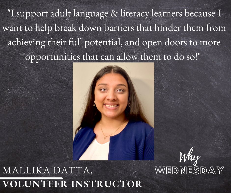 BeaconAdult's tweet photo. Thank you to Mallika and the many volunteers who make our program possible! We are so grateful for your time and dedication!
#WhyWednesday https://t.co/bPYvcZR686