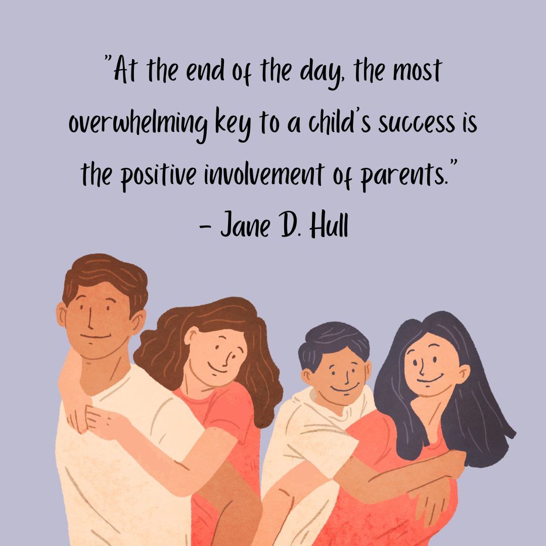 NevadaPEP's tweet photo. "At the end of the day, the most overwhelming key to a child's success is the positive involvement of parents." - Jane D. Hull
#Families #InvolvedParents https://t.co/1sXOMSYavo
