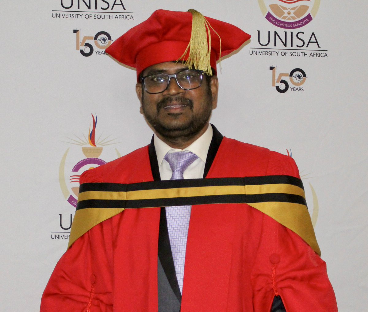 UnisaCSET's tweet image. [2023 UNISA GRADUATIONS]Help us congratulate Dr N Masunga supervised by Prof K Kefeni (posthumous), Dr SN Doraswamy supervised by Prof V Veeredhi &amp;amp; Dr C Rashama supervised by Prof T Matambo.#UnisaCSET salutes you on the attainment of your PhD. qualification.
#2023UnisaGraduations