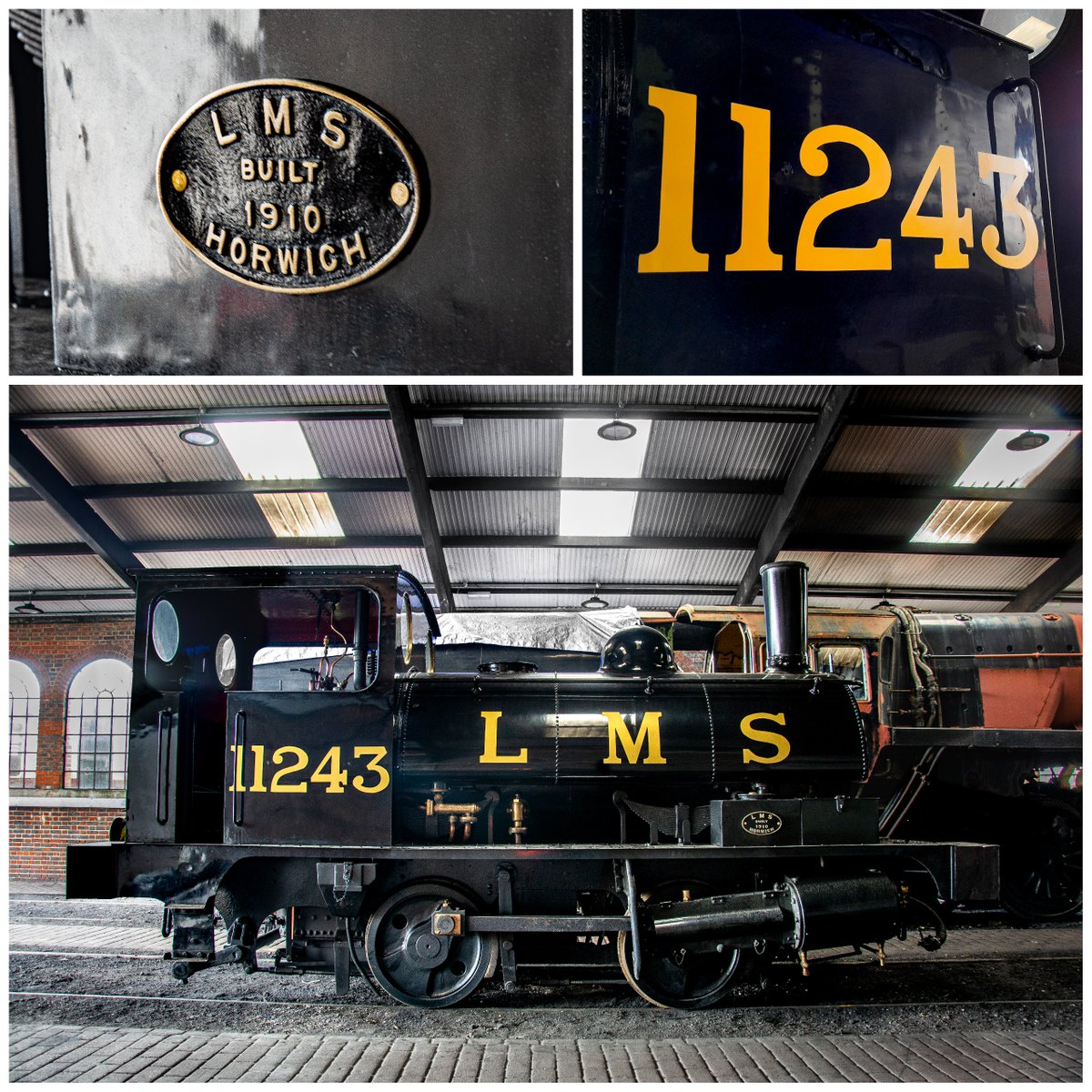 bluebellrailway's tweet photo. The Lancashire &amp; Yorkshire "Pug" No. 11243, has landed at Sheffield Park. She'll be in action during the Branch Line Gala Weekend between Friday 21st to Sunday 23rd of April.

For more information and tickets for the gala, visit https://t.co/uTGMzapn52 https://t.co/p57aAjNYAb