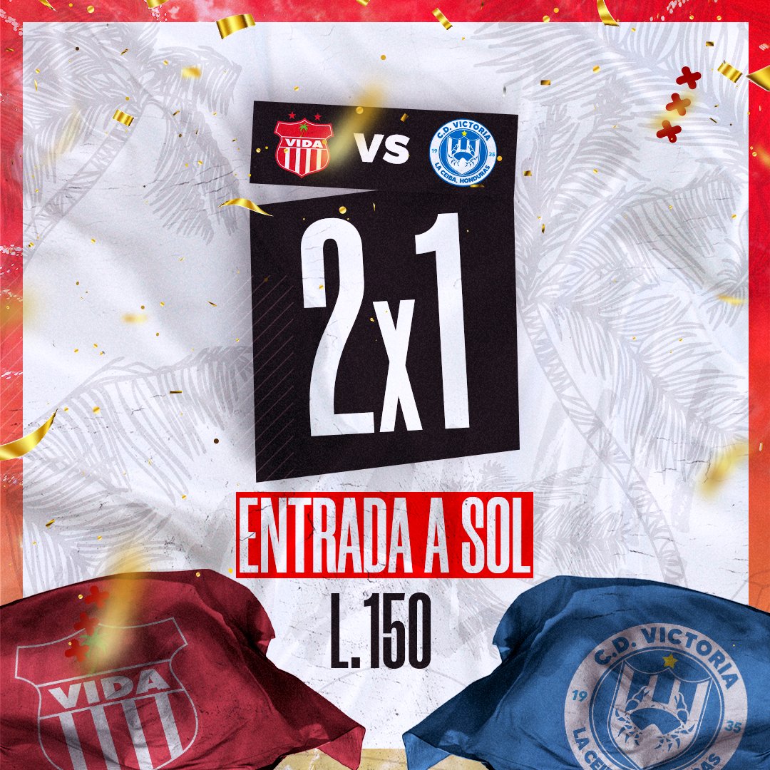 cdsvidaoficial's tweet photo. ¡Atención, Cocoteros! 📣👀 Aprovecha nuestra promoción especial de 2x1 en boletos de sol para el próximo #ClasicoCeibeño 🎉🎊 Apoyemos a nuestro equipo en este momento difícil y vivamos la emoción del clásico.

Boletos de Venta en #VidaShop 🛍️

 #CDVIDA #VidaDXVida #Promoción2x1 https://t.co/hM2oecZQIT
