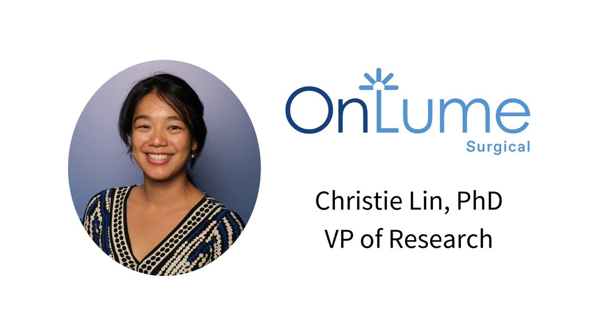 Our very own Christie Lin is moderating and presenting at Optica Biophotonics Congress: Optics in the Life Sciences, April 24-27 in Vancouver, British Columbia, Canada.  Stay in touch for more to come!
optica.org/events/congres…
<a href="/OnLumeInc/">OnLume Surgical</a> 
<a href="/OpticaWorldwide/">Optica</a>