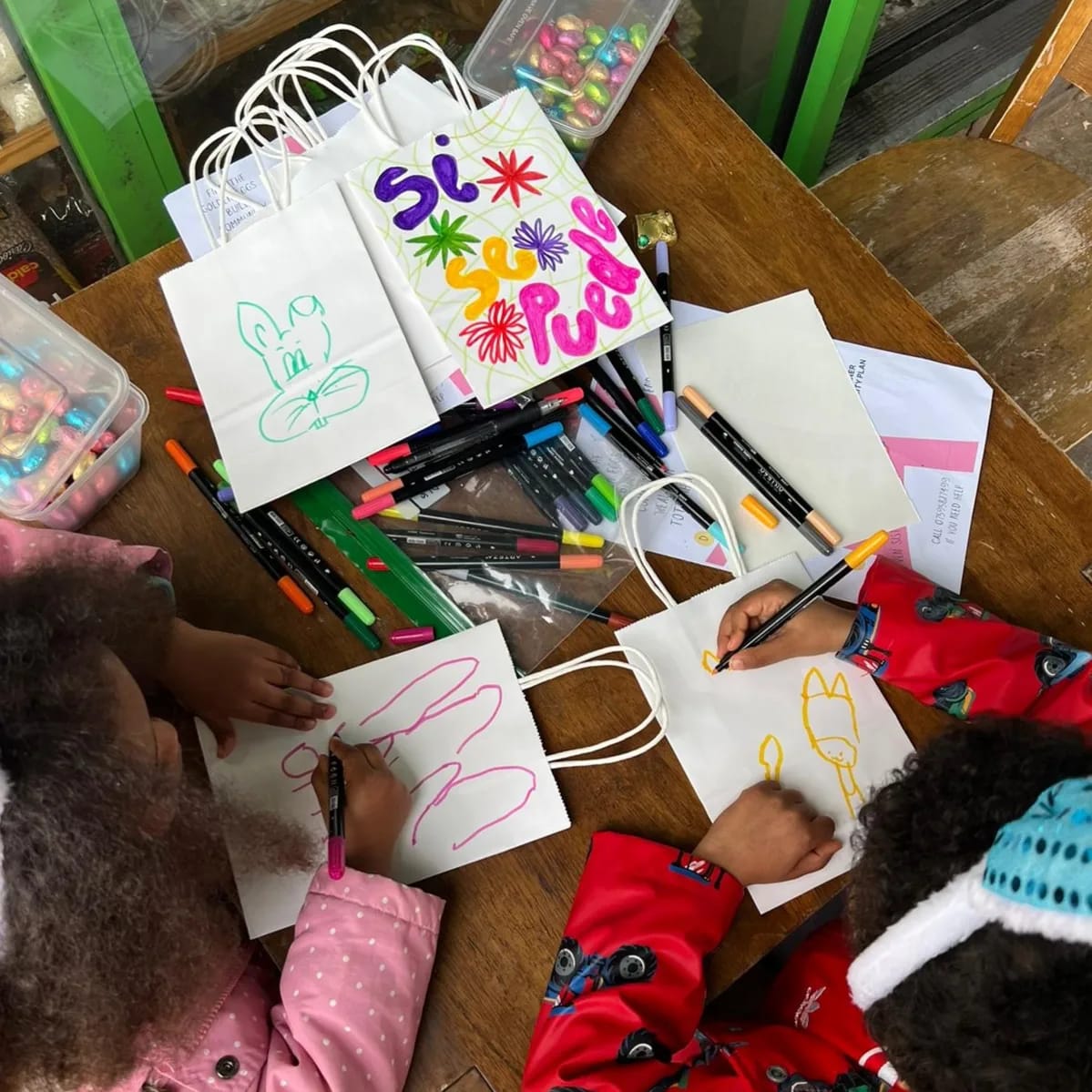 Amazing Saturday at our Easter Egg hunt – stopping pesky corporate developers from hoarding all the chocolate💰

Big❤️to all who came along, the amazing local businesses that took part &amp; our volunteers☀️

Register as a supporter for updates + events: wardscorner.org/get-involved